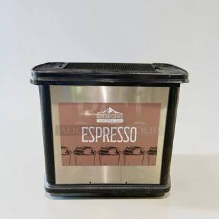 Mobile Espresso Service Cart, 55" commercial model, stainless steel panels, fully operational, top-tier condition.