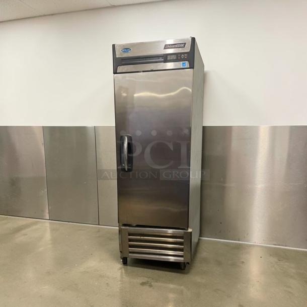 Nor-Lake AdventEDGE F23-S commercial freezer, stainless steel, exceptional condition, tested and working, 115V, single phase.