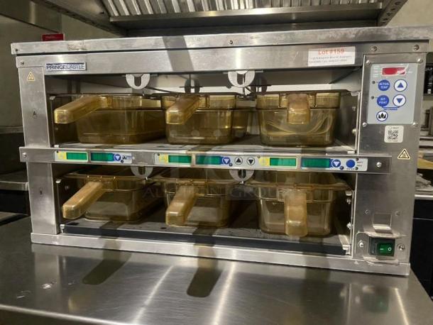 Prince Castle EHBP23 Heated Holding Bin, pristine condition, 120V, single phase, 6 compartments, fully tested, model PRC-L-HLD-0179.