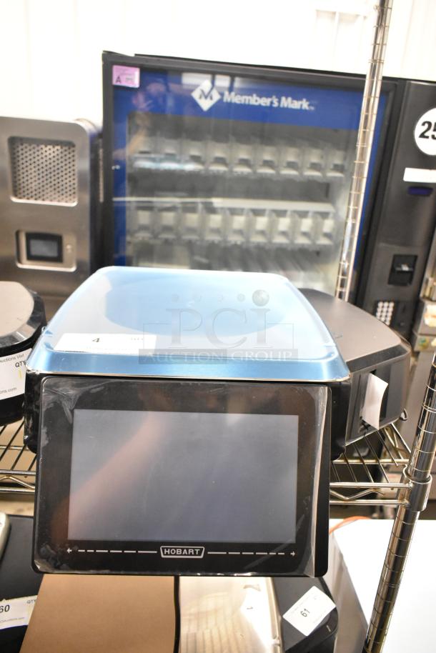 2024 Hobart HTi-7LH4W commercial food portioning scale; countertop design, 120/208-240V, 1 phase, tested and working, mint condition.