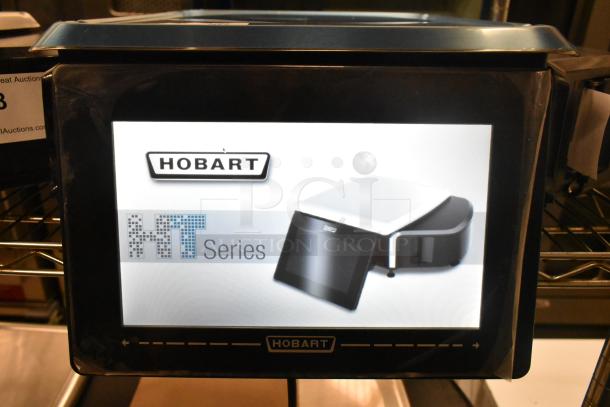 2024 Hobart HTi-7LH4W food portioning scale, HT Series. Tested and working. 120/208-240V, 1 Phase. Display shows scale image.