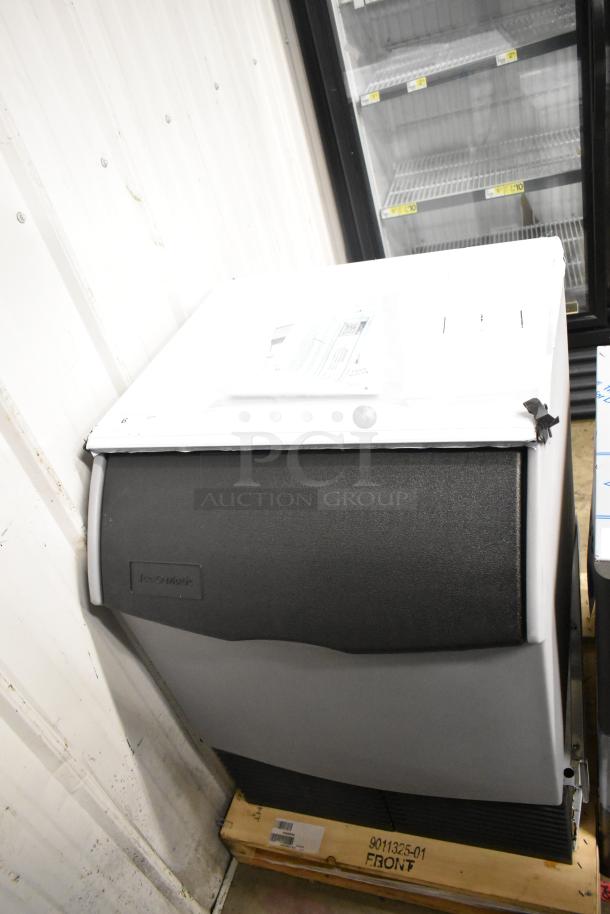 2025 Ice-O-Matic ICEU220FA5 undercounter ice machine, brand new with minor scratches. Self-contained, 115V, 1-phase.