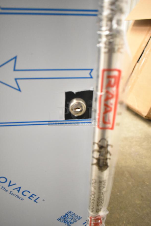 Brand new Perlick HC24FS4S-00-BLFLR undercounter freezer, scratch and dent, 115V, 1 phase, packaging with protective wrap.