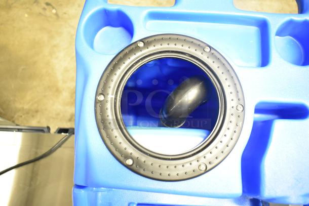 Lavex Dual 3-Stage Heated Carpet Extractor, 12 Gal, 500 PSI, 25' Hoses, 12" Stainless Steel Wand. New, scratch and dent.