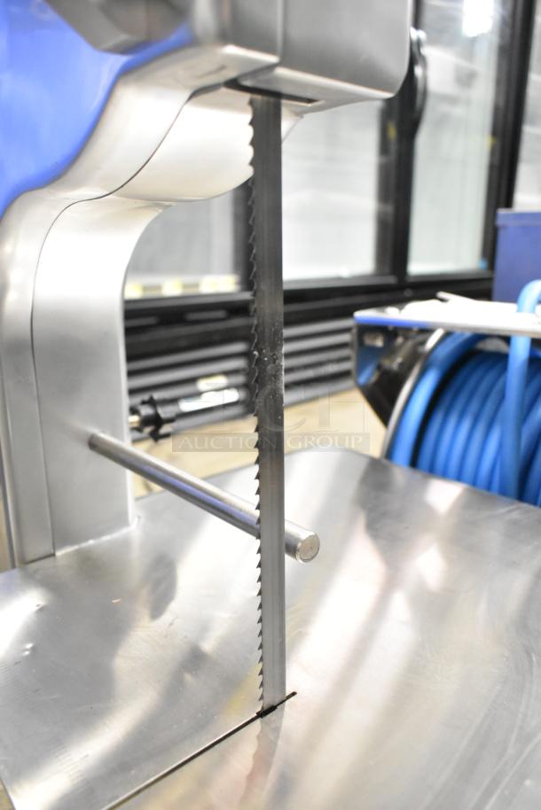 BRAND NEW Backyard Pro 554BSSW65AL Butcher Series countertop meat saw, 65" blade, 110 volts, 1 phase.