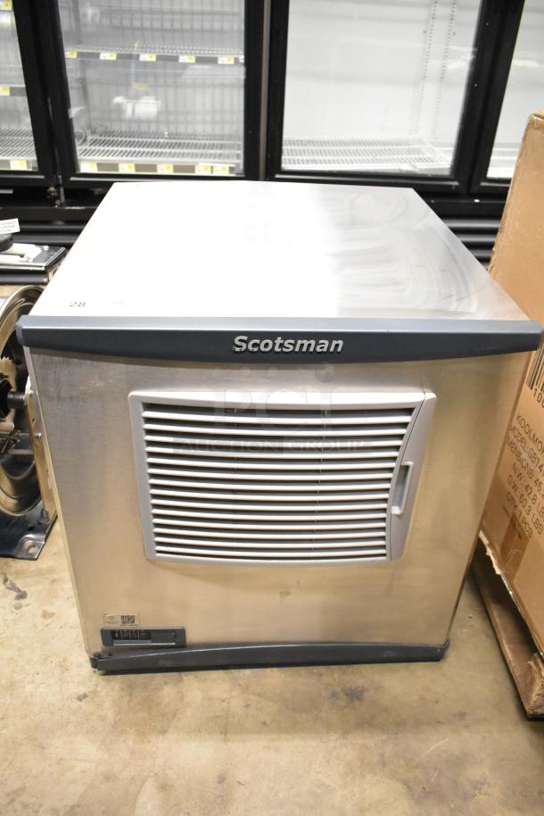 2022 Scotsman NH0522A-1S Commercial Ice Head, stainless steel, 115V, 1 Phase. Front vent visible.