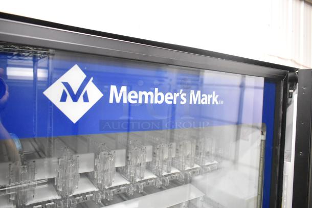 Crane 5800-4 commercial vending machine with bill acceptor, 115 volts, 1 phase. Member's Mark label visible.