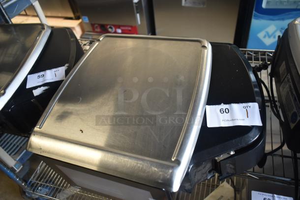 2017 Hobart HTi-7LH26 commercial food portioning scale, stainless steel, tested and working, 120/208-240V, 1 phase.