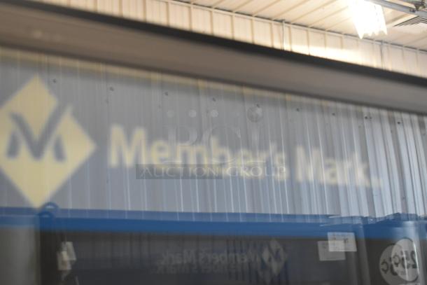 Crane 5800-4 commercial drink vending machine, metal, with bill acceptor. Powered by 115 volts, 1 phase.