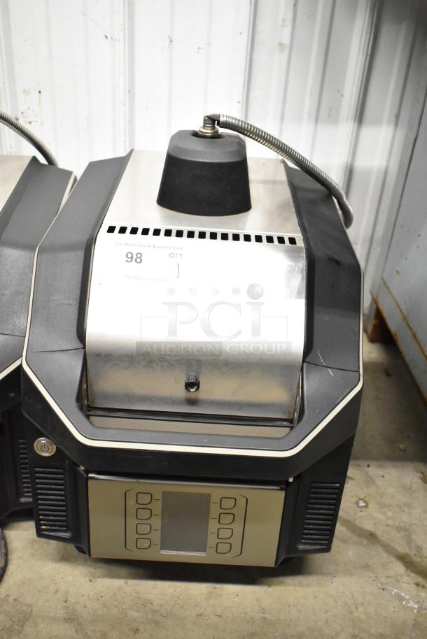 2019 Electrolux HSPP3BPRS Panini Press, commercial countertop model, 208V, 1 phase, visible control panel, good condition.
