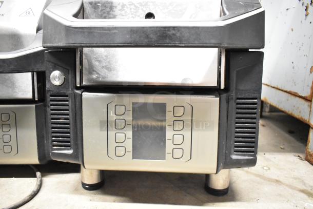 2019 Electrolux HSPP3BPRS Commercial Panini Press, digital controls, stainless steel, 208V, 1 Phase, good condition.