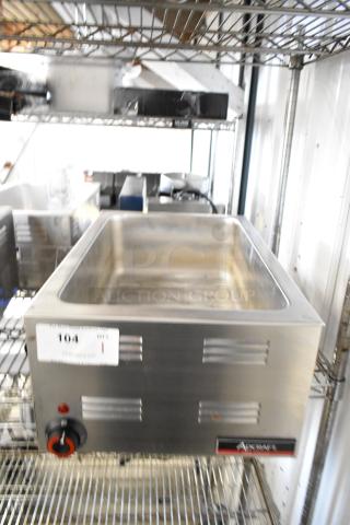 2025 Adcraft FW-1200W Commercial Countertop Food Warmer. 120 Volts, 1 Phase. Tested and Working!