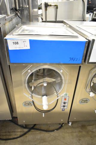 Frosty Factory 232W frozen cocktail machine, stainless steel, 208/230V, 1 phase, commercial use, good condition.