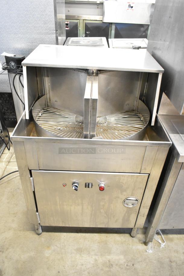 American Dish Service ADS ASQ undercounter glass washer, stainless steel, 120 volts, 1 phase, notable for durability and efficiency.