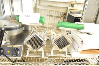 2 BRAND NEW SCRATCH AND DENT! Items Including Garde FC14 1/4" Heavy-Duty French Fry Cutter 181FC14 and Garde FC38 3/8" Heavy-Duty French Fry Cutter 181FC38. 2 Times Your Bid!