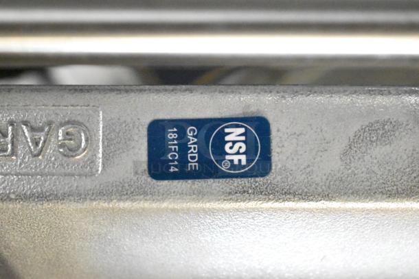 Garde FC14 heavy-duty French fry cutter, marked 181FC14, NSF certified, scratch and dent condition, new.