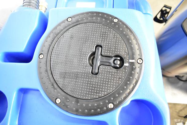 Brand new Lavex Dual 3-Stage Heated Carpet Extractor, 12-gallon, 500 PSI, with 25' hoses and 12" stainless steel wand.