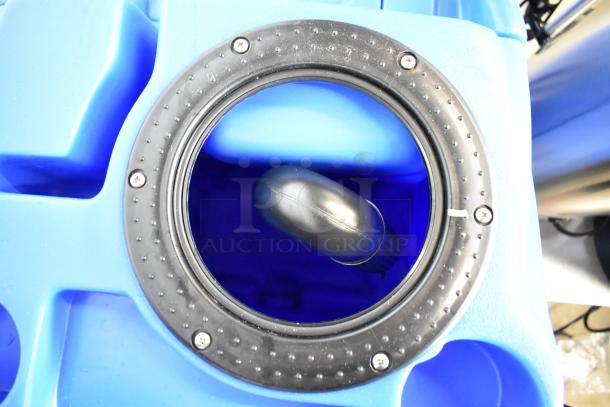 Brand new Lavex 12-gallon dual 3-stage heated carpet extractor, scratch and dent condition. Includes 25' hoses, 12" stainless wand.