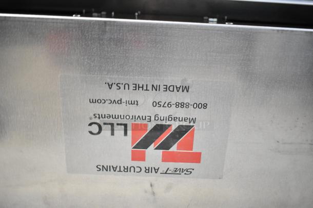 BRAND NEW SCRATCH AND DENT TMI E-IBD-36-1 air curtain; label visible, 36" insect control, 120V, 1-phase.