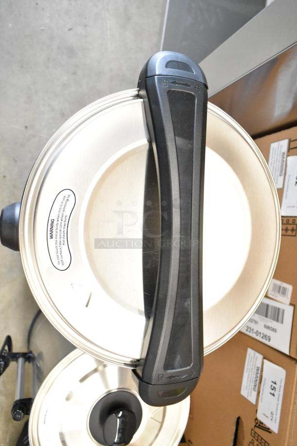 Three brand new scratch and dent items, including Avantco WB29L water boiler and Galaxy 177GCU100 coffee urn.