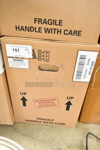 2024 Crathco 231-01269 CS-2E/1D-16-290 Beverage Machine Base, new scratch and dent condition, 120V, 1 phase, boxed.