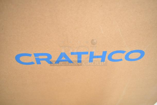 Brand new Crathco 231-01269 CS-2E/1D-16-290 refrigerated beverage machine base, 120V, 1 Phase, with minor scratches and dents.