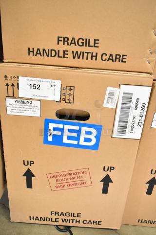 BRAND NEW SCRATCH AND DENT! 2024 Crathco 231-01269 CS-2E/1D-16-290 Commercial Refrigerated Beverage Machine Base. 120 Volts, 1 Phase.