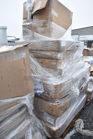 11 BRAND NEW SCRATCH AND DENT! Items Including Work Tables. See Description for Details. 11 Times Your Bid! MAR26-160