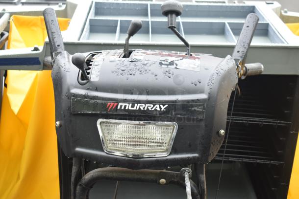 Briggs & Stratton Murray 1695720 Snow Thrower, visible controls, Murray branding, good used condition.