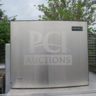 Cornelius Ice Maker Head, Model XAC830, 230 Volt, 1 Phase, 24x30x25 inches, stainless steel, in good condition with visible logos.