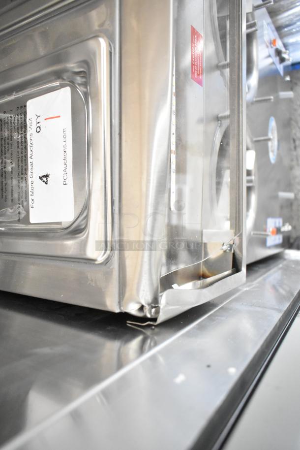 BRAND NEW 2026 Frosty Factory 217W commercial frozen cocktail machine, 16 qt. capacity, scratch and dent, visible label tags.