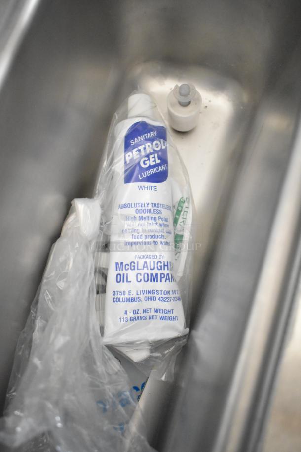 Brand new 2026 Frosty Factory 217W frozen cocktail machine, 16 Qt., double cylinder, water-cooled, 115V, 1-phase, scratch and dent condition.