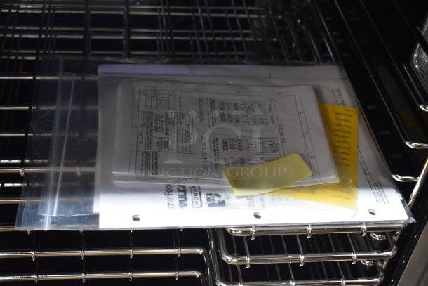 BRAND NEW Vulcan VC4ED convection oven with view-through doors, thermostatic controls, and minor scratches. 2025 model.