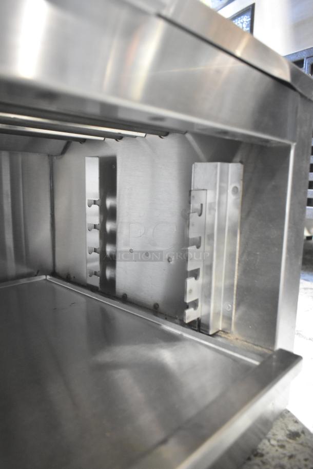 Vollrath JW30PA 35" cheese melter, brand new, scratch and dent, stainless steel interior, 240V, 1 phase.