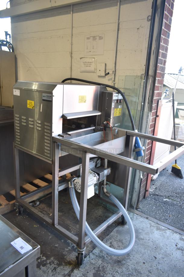 Belshaw 22306W Thermoglazing Station, commercial floor style on casters, 208 Volts, with visible labels.