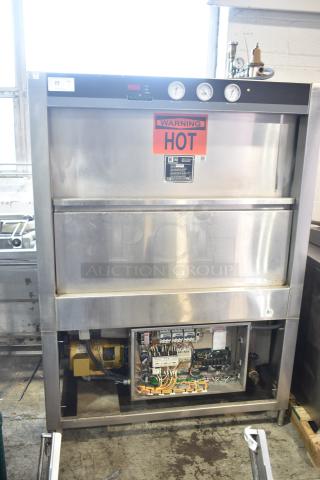 Douglas SD-20-ELEL Commercial Front Load Pot and Pan Washer. 480 Volts, 3 Phase.