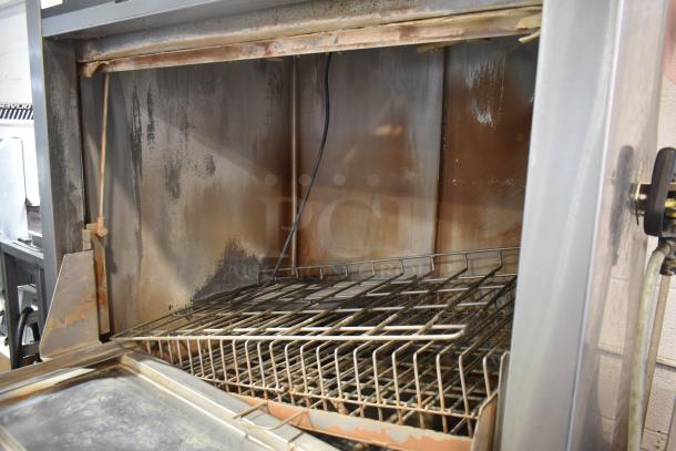 Douglas SD-20-ELEL commercial front load pot and pan washer, 480 volts, 3 phase, stainless steel interior, moderate wear.