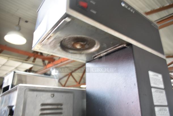 2021 Bunn VPR countertop coffee machine in used condition, 120 volts, 1 phase, labels visible on the side.