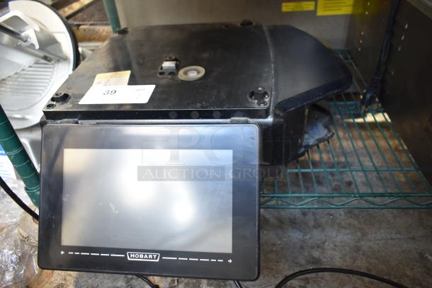 2016 Hobart HTi-7LH Commercial Scale, countertop model. Features touchscreen display. Tested and working condition.