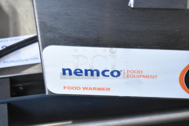 2019 Nemco 6055A countertop food warmer, 120 volts, 1 phase, labeled "Nemco Food Equipment."