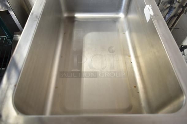 2019 Nemco 6055A countertop food warmer in used condition, stainless steel, model 6055A, 120V, 1 phase.