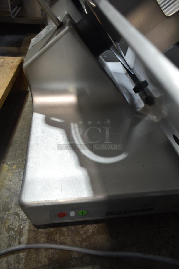 2020 Bizerba GSP H Commercial Meat Slicer, countertop model, visible power controls. Excellent condition, 120V, 1 phase.
