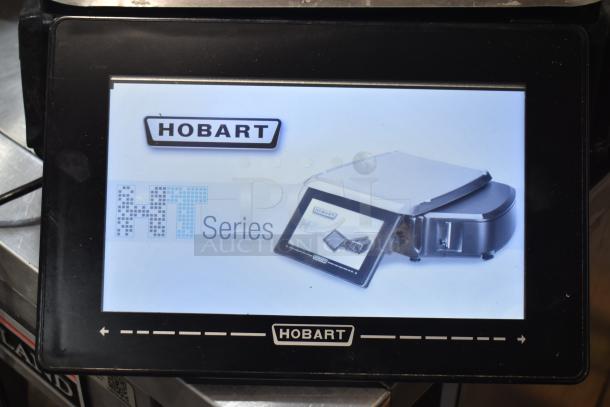 2017 Hobart HTi-7LH26 commercial food portioning scale, tested and working. Display showing Hobart HT Series logo.