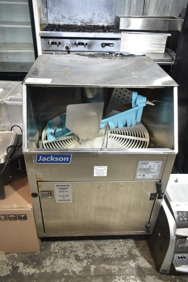 2024 Jackson DELTA 1200 undercounter glass washer, stainless steel, 1200 glasses/hr, 208/230V, 1 phase, commercial use.