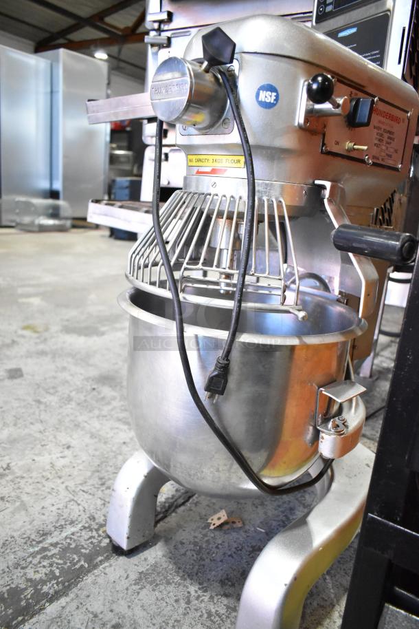 Thunderbird ARM-02 20 Quart Planetary Dough Mixer with bowl, guard; NSF rated, 115V, 1 Phase. Durable commercial unit.