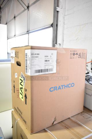 BRAND NEW SCRATCH AND DENT! 2024 Crathco 231-01269 CS-2E/1D-16-290 Commercial Refrigerated Beverage Machine Base. 120 Volts, 1 Phase.