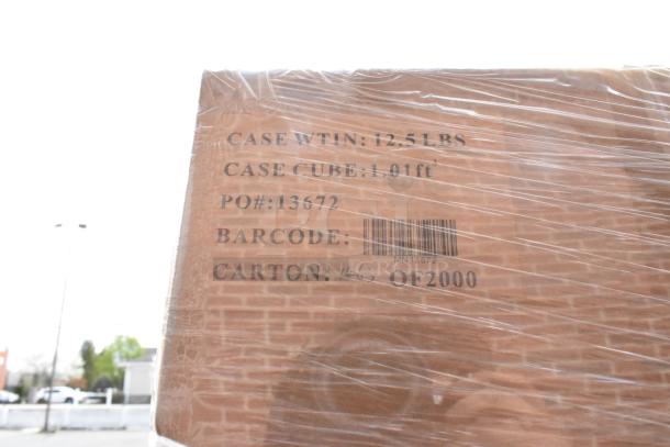 60 new Service Ideas ADISPWSTD 27 oz dispensers with floor stands, white, box markings: weight 12.5 lbs, cube 1.01 ft³.