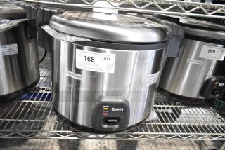 BRAND NEW SCRATCH AND DENT! 2024 Galaxy 177RCSG60 Countertop 60 Cup (30 Cup Raw) Electric Rice Cooker / Warmer. 120 Volts, 1 Phase.
