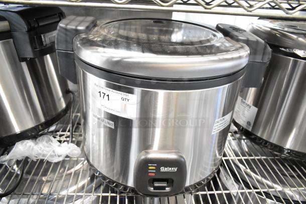 BRAND NEW 2024 Galaxy 177RCSG60 60 Cup Electric Rice Cooker, scratch and dent condition, with warming function, 120V.