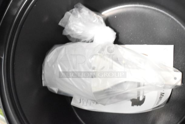 Brand new Galaxy 177RCSG60 electric rice cooker/warmer in packaging, scratch and dent condition, 60 cup capacity, 120V.